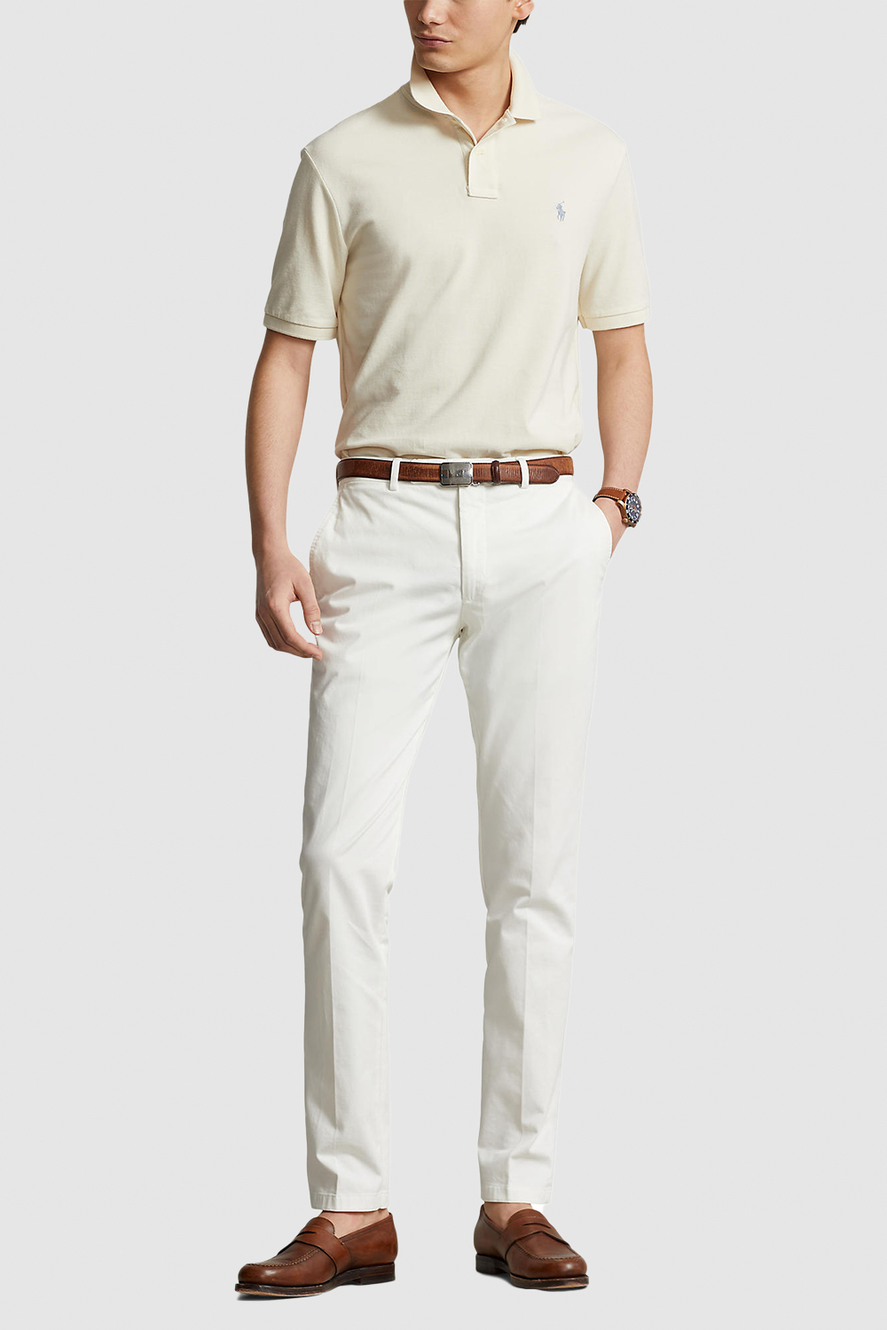 תמונת כל הלוק של חולצת פולו קצרה POLO RALPH LAUREN